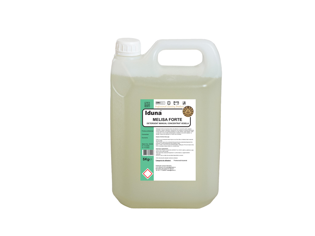 MELISA FORTE- DETERGENT CONCENTRAT VASE SI PAHARE  5kg